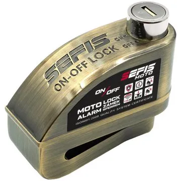 M-Style zámek s alarmem ON/OFF (MS-L117)