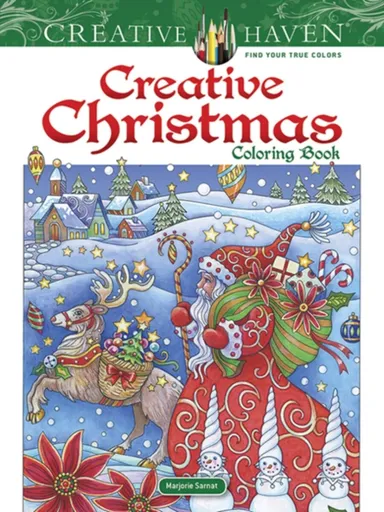 Creative Haven Creative Christmas Coloring Book - Marjorie Sarnat