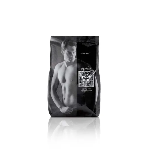 Italwax depilační vosk zrnka Pour Homme Black 500 g