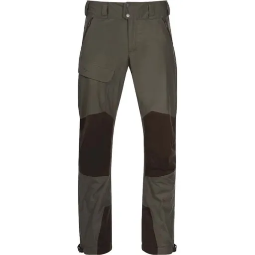 Bergans HOGNA V2 2L Pánské softshellové lovecké kalhoty, khaki, velikost