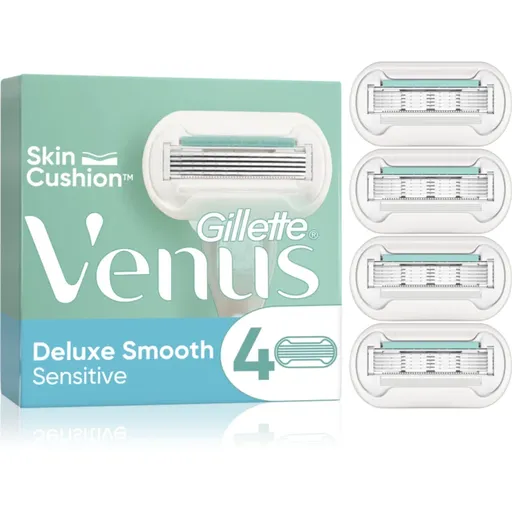 Gillette Venus Deluxe Smooth Sensitive náhradní břity 4 ks