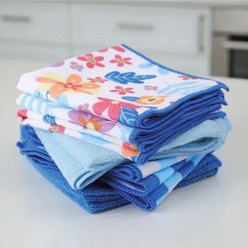 10 kusů mikrovláknových utěrek