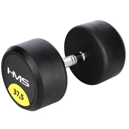 HMS HG PRO 37,5 KG Jednoruční činka, černá, velikost 37,5 KG