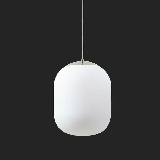 OSMONT TAN62887 TANIA S1 HP závěsné skleněné svítidlo nerez leštěná / bílá IP40 4000 K 52W LED DALI