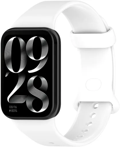 4wrist Silikonový řemínek pro Xiaomi 9 Pro a 8 Pro - White