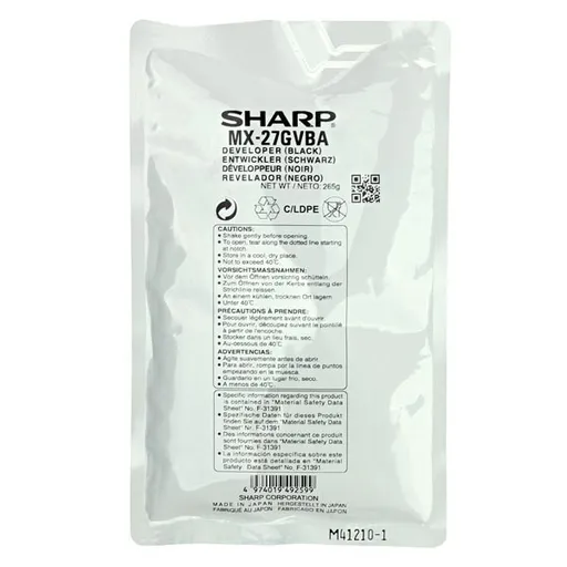 Sharp MX27GVBA černý (black) originální developer