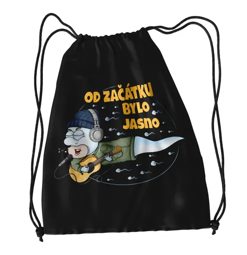 Vak na záda Spermie s kytarou