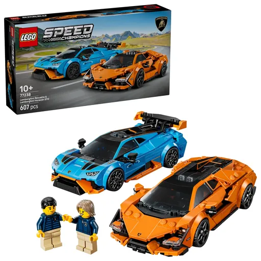 LEGO® Speed Champions 77238 Lamborghini Revuelto a Huracán STO