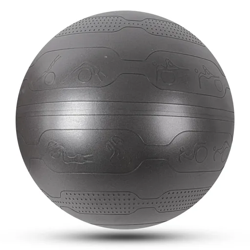 Gymnastický míč inSPORTline Stretch Ball 75 cm černá