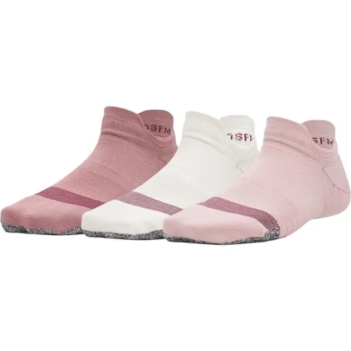 Under Armour BREATHE 3PK Dámské ponožky, růžová, velikost