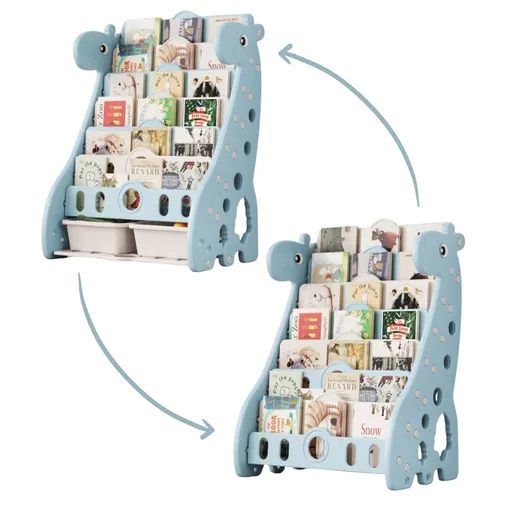 Dětská knihovna inSPORTline Girafondo modrá