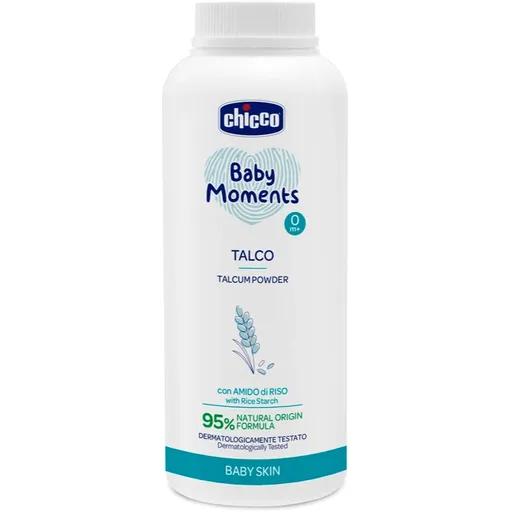 Chicco Baby Moments Talcum Powder dětský pudr 150 g