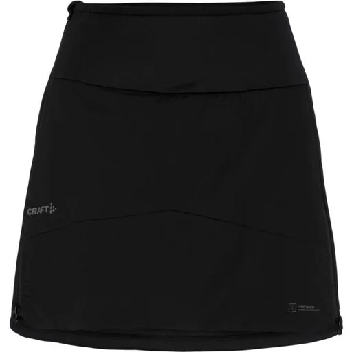 Craft ADV NORDIC TRAINING INSULATE SKIRT W Dámská běžkařská sukně, černá, velikost