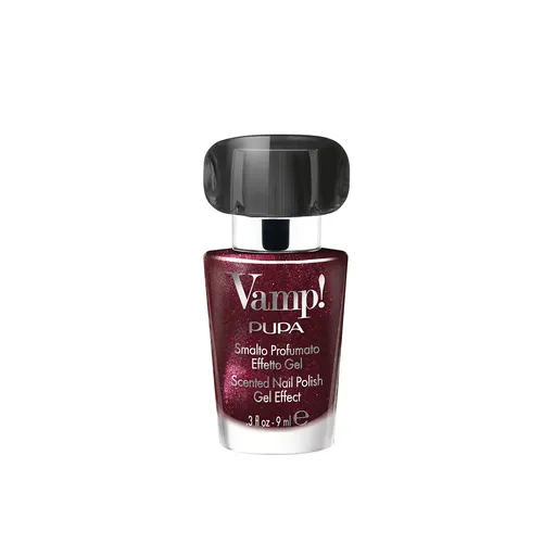 PUPA Milano Lak na nehty VAMP! (Scented Nail Polish Gel Effect) 9 ml 318 Interstellar Plum