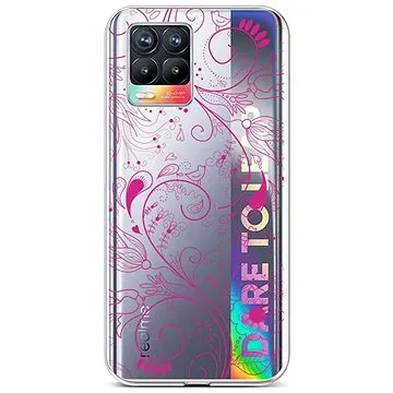 TopQ Realme 8 silikon Pink Ornament 61502 (Sun-61502)
