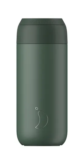 Termohrnek Chilly's Bottles - tmavě zelená 500ml, edice Series 2