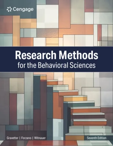 Research Methods for the Behavioral Sciences - Frederick  Gravetter, Lori-Ann  Forzano, James  Witnauer
