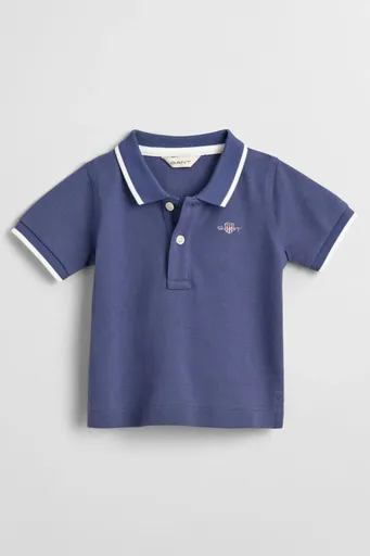 POLOKOŠILE GANT CONTRAST TP SS PIQUE RUGGER DUSTY NAVY
