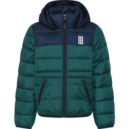 LEGO® kidswear LWJESSE 602 Chlapecká bunda, tmavě zelená, velikost