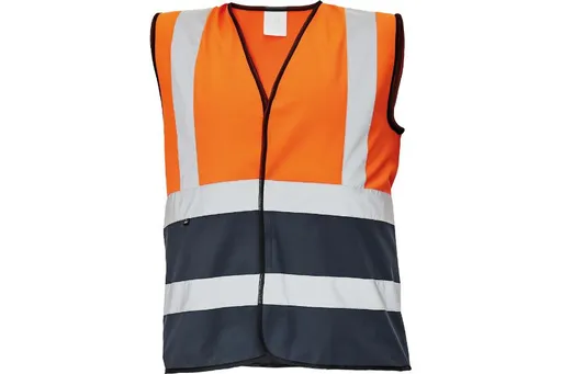 LYNX DUO vesta oranžová/navy S