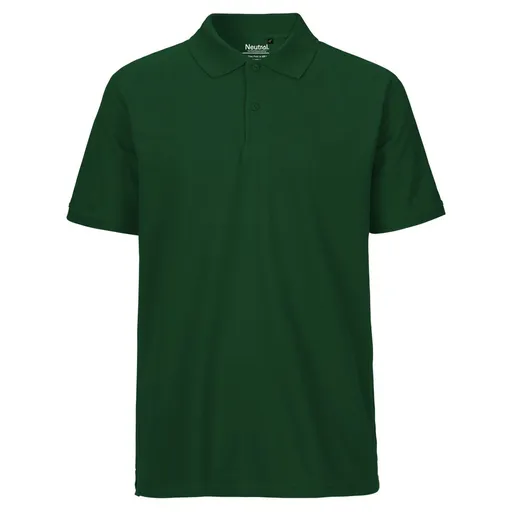 Neutral Pánská polokošile Classic z organické Fairtrade bavlny - Lahvově zelená | 2XL