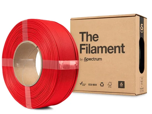 "The Filament" by Spectrum TF-24226, ReFill, PLA Lite, 1.75mm, RED, 1kg