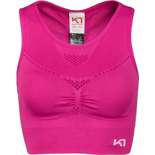 KARI TRAA NESS Dámská sportovní podprsenka, růžová, velikost