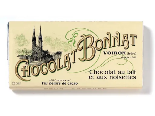 Čokoláda Bonnat au Praline Noisettes - mléčná