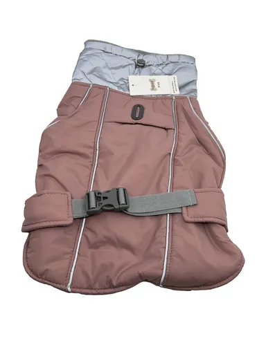 Vsepropejska Rosa zimní bunda pro psa Barva: Růžová, Délka zad (cm): 25, Obvod hrudníku: 43 - 58 cm