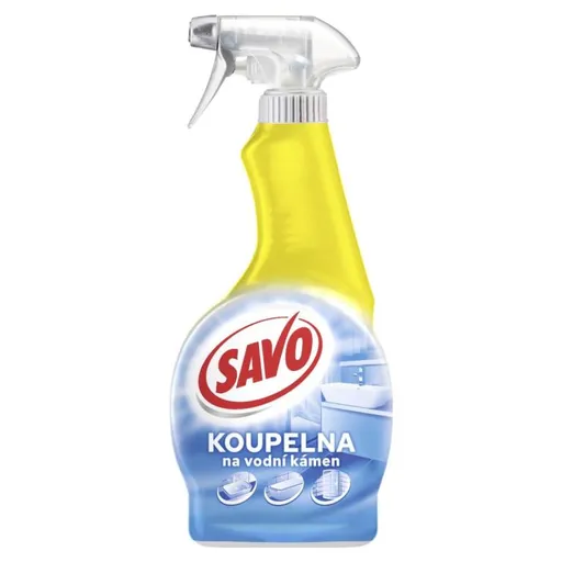 Čistič koupelna na vodní kámen Savo sprej 500ml