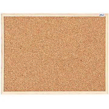 AVELI BASIC 60 x 45 cm, korková, dřevěný rám (XRT-00228)