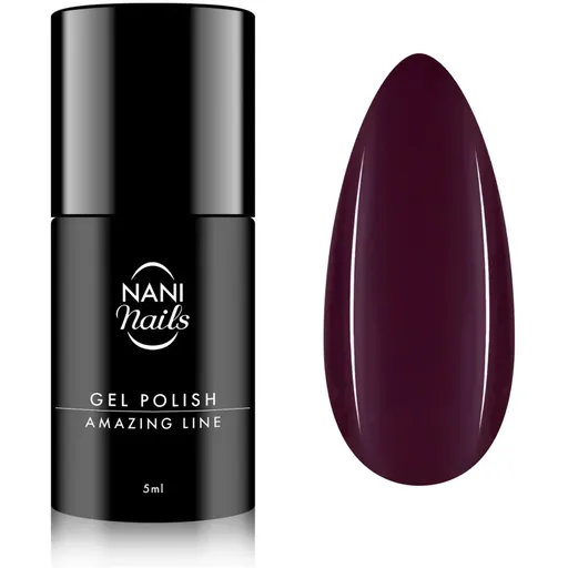 NaniNails NANI Amazing Line gelový lak na nehty odstín Glass of Wine 5 ml