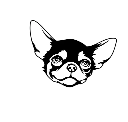 Vsepropejska Čivava dřevěná dekorace na zeď Rozměr (cm): 38 x 29, Typ: Čivava 7