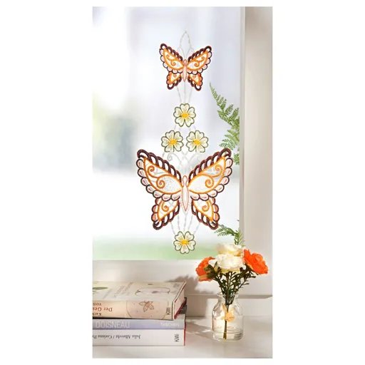 Textilní dekorace Motýl