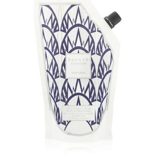 Baobab Collection Body Wellness Manhattan mléko na ruce a tělo – náhradní náplň 350 ml