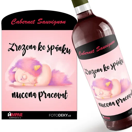 Víno Zrozena ke spánku (Druh Vína: Červené víno)