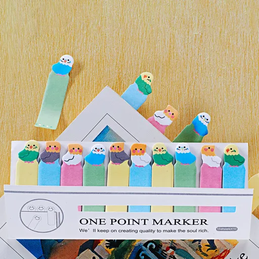 15 nalepovacích lístků na poznámky