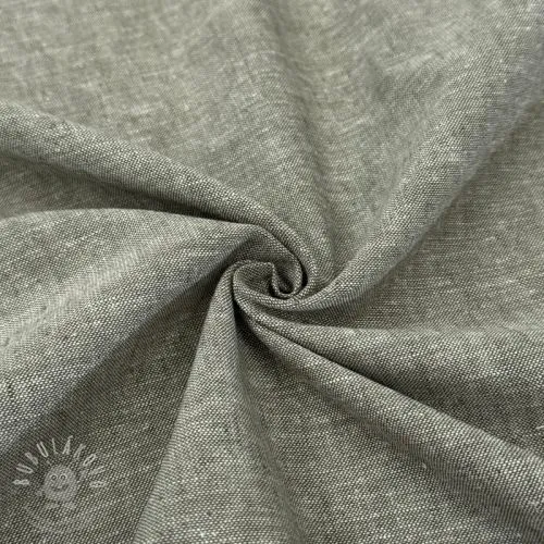 Len s bavlnou Lico camo green