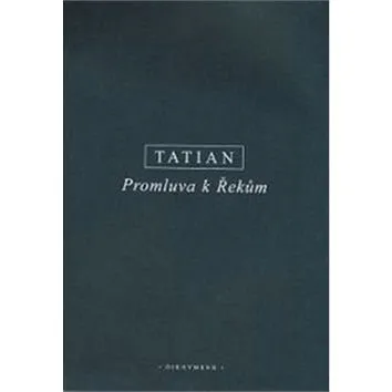 Promluva k Řekům (978-80-7298-210-3)