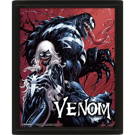 3D obraz v rámu Venom