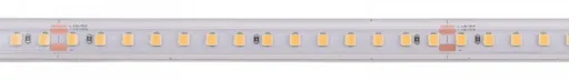 Light Impressions Deko-Light LED pásek, Long Run, SMD, 48V-10W, 4000K, 50m, silikon, konstantní napětí, 48V DC 10 W/m 1800 lm/m 15000 mm 840406