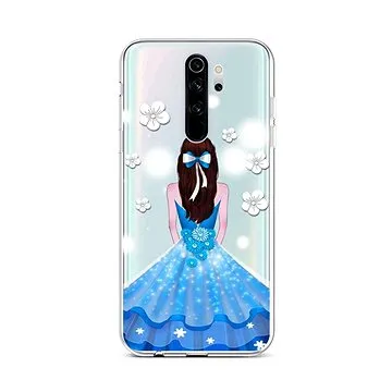 TopQ Xiaomi Redmi Note 8 Pro silikon Blue Princess 44591 (Sun-44591)