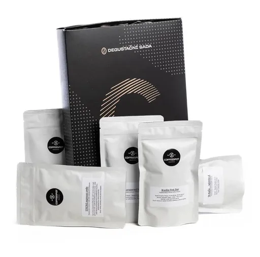 Coffeespot 1. degustační balení zrnková káva 5x50 g
