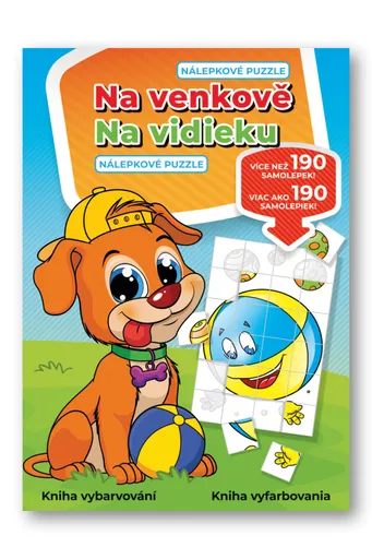Na venkově - nálepkové puzzle / Na vidieku - Nálepkové puzzle