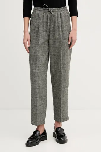 Kalhoty s příměsí lnu United Colors of Benetton