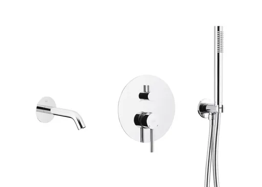 KFA MOZA podomítkový vanový set, chrom 5039-401-00