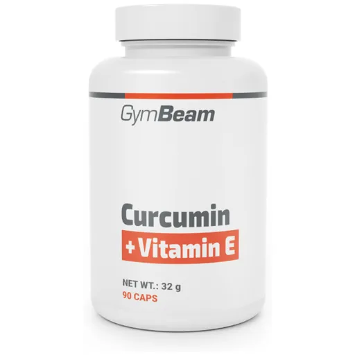 GymBeam CURCUMIN + VITAMIN E - 90 CAPS Doplněk stravy, , velikost
