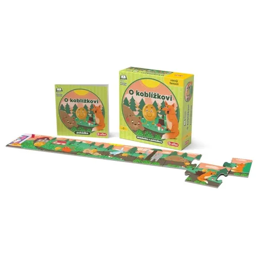 Efko O koblížkovi - skládačka s pohádkou