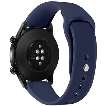 Drakero Silikonový pásek tmavě modrý 18mm Quick Release (10036-4)