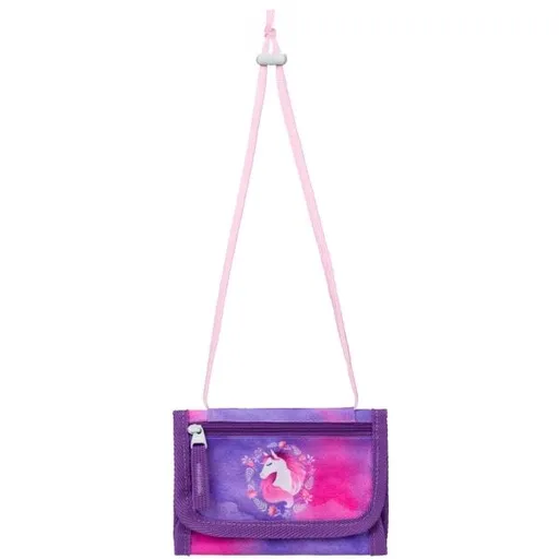 BAAGL KŮŇ Peněženka na krk, fialová, velikost